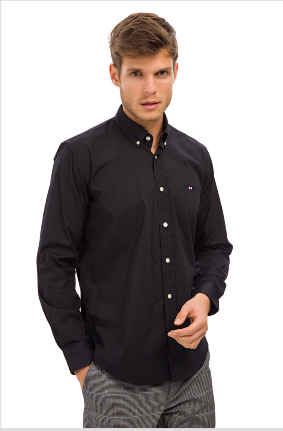 Slim Fit Bossier Black