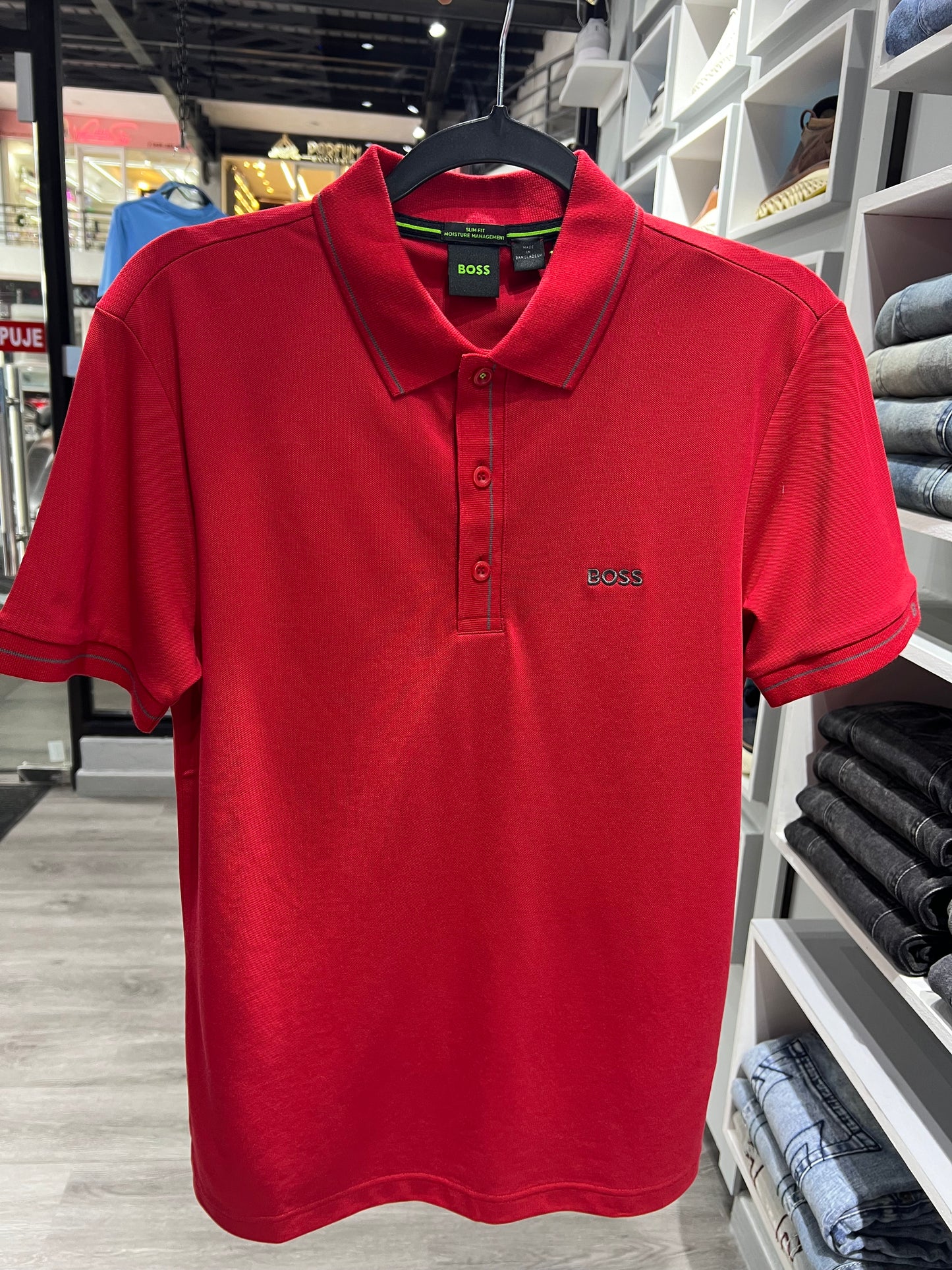 HUGO Boss Red Dri Fit