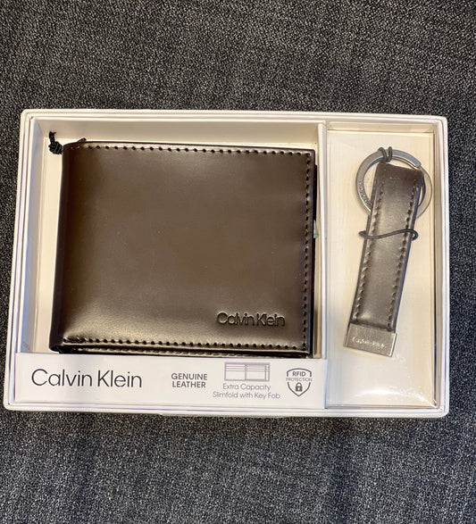 Billetera (Bronw) Calvin Klein