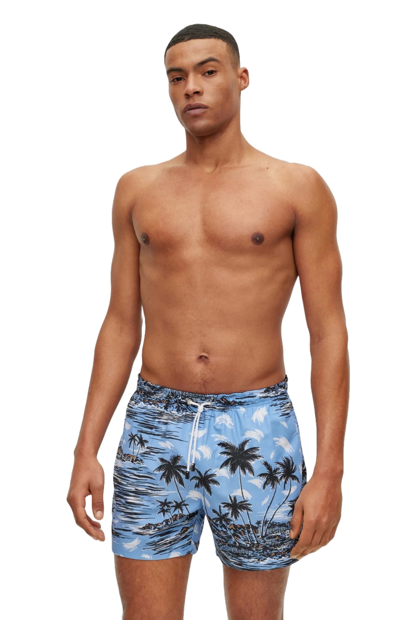 Swim Short 50469489 Open Blue