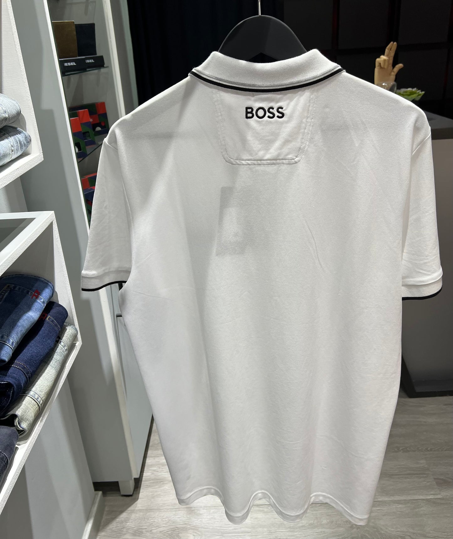 Regular Fit HUGO BOSS WHITE