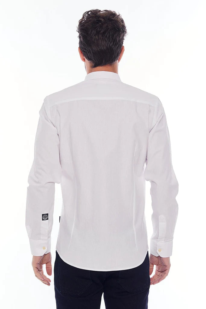 Slim Fit Caddi White